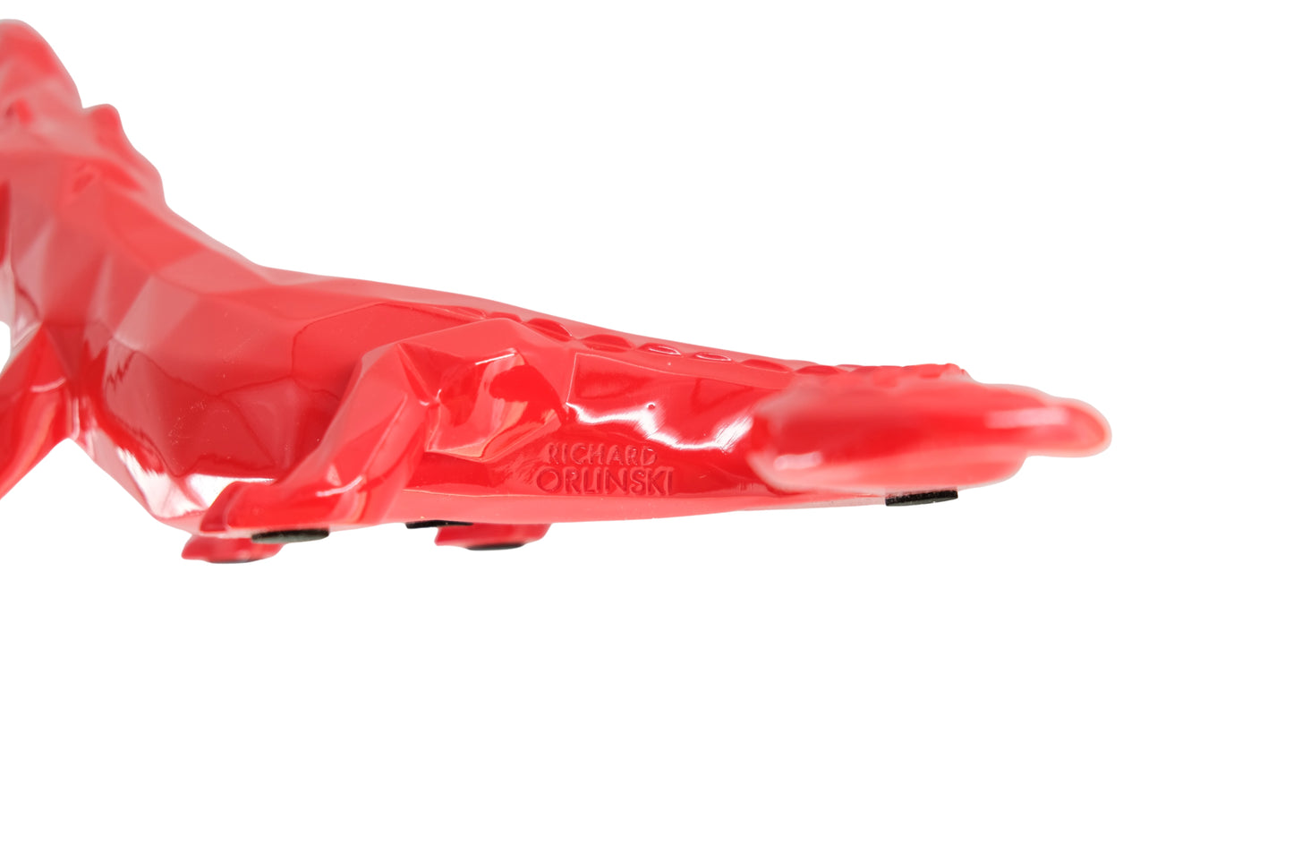Richard ORLINSKI : Croco Spirit (Red Edition) - Sculpture originale