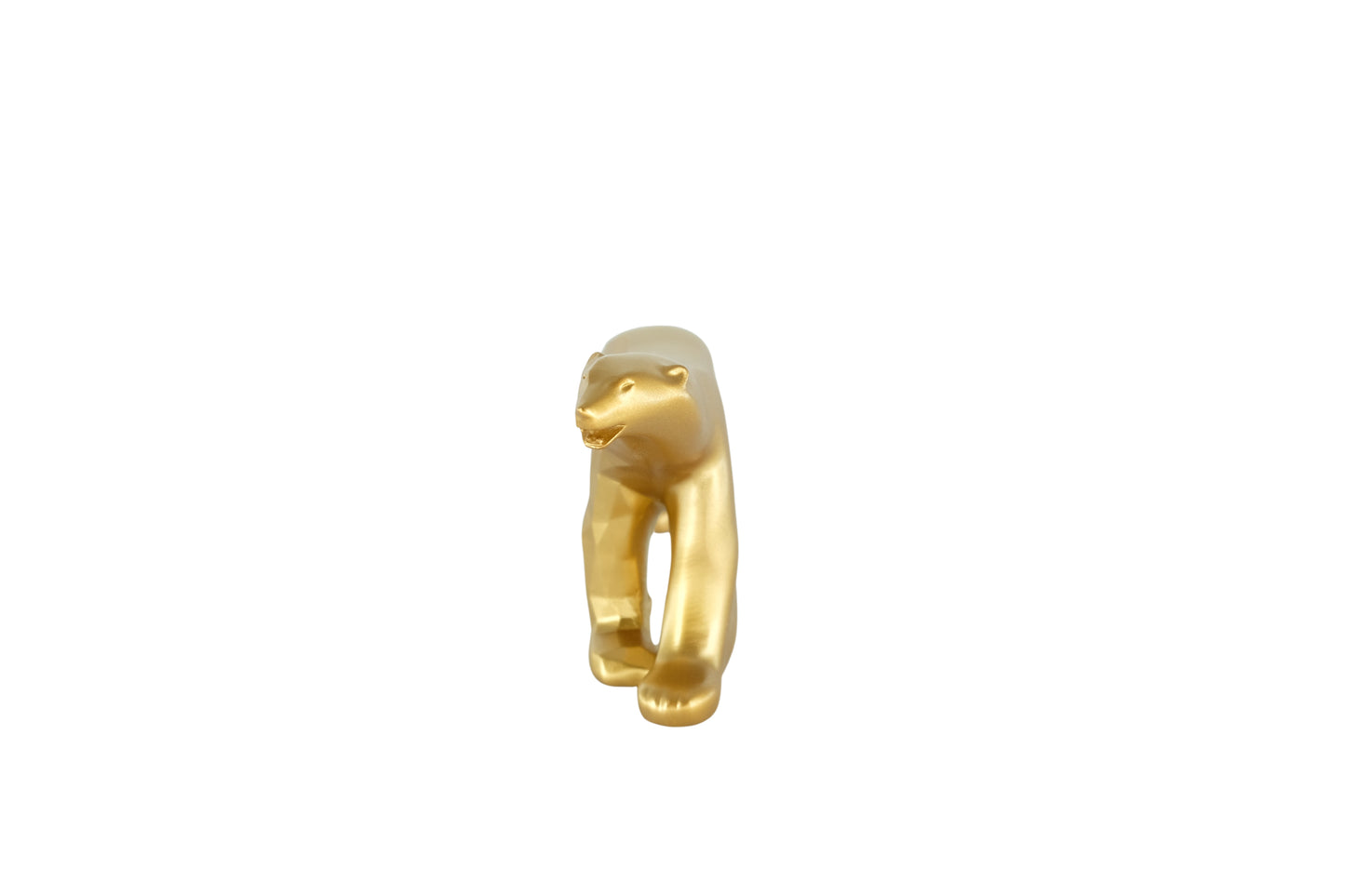 Richard ORLINSKI : Ours Pompon (Gold Edition) - Sculpture originale