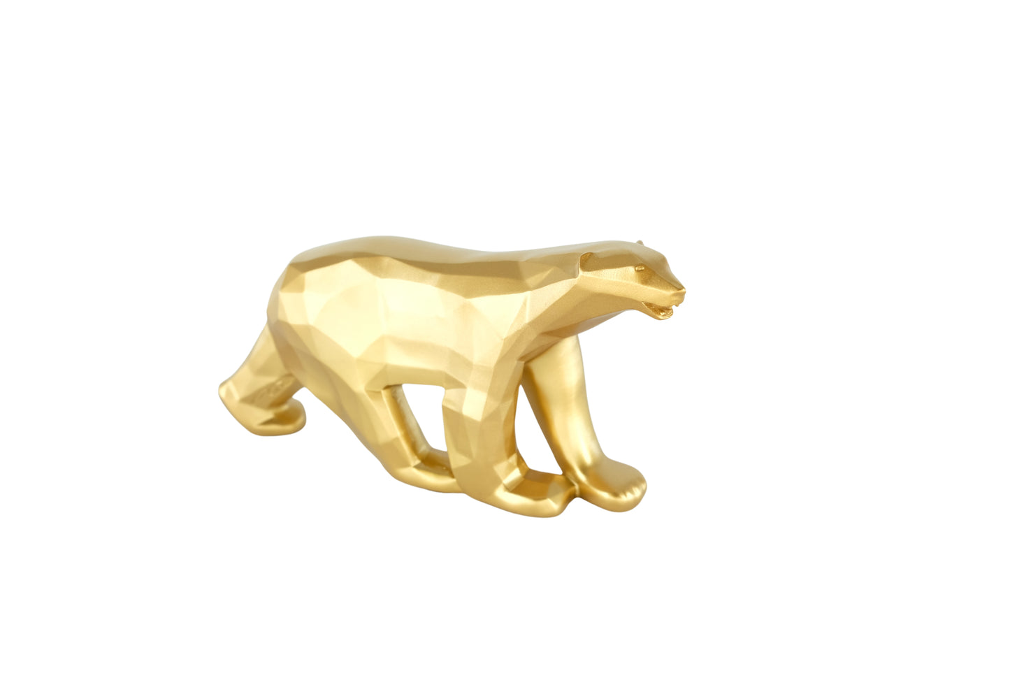 Richard ORLINSKI : Ours Pompon (Gold Edition) - Sculpture originale