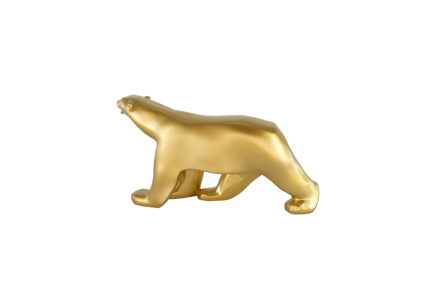 Richard ORLINSKI : Ours Pompon (Gold Edition) - Sculpture originale