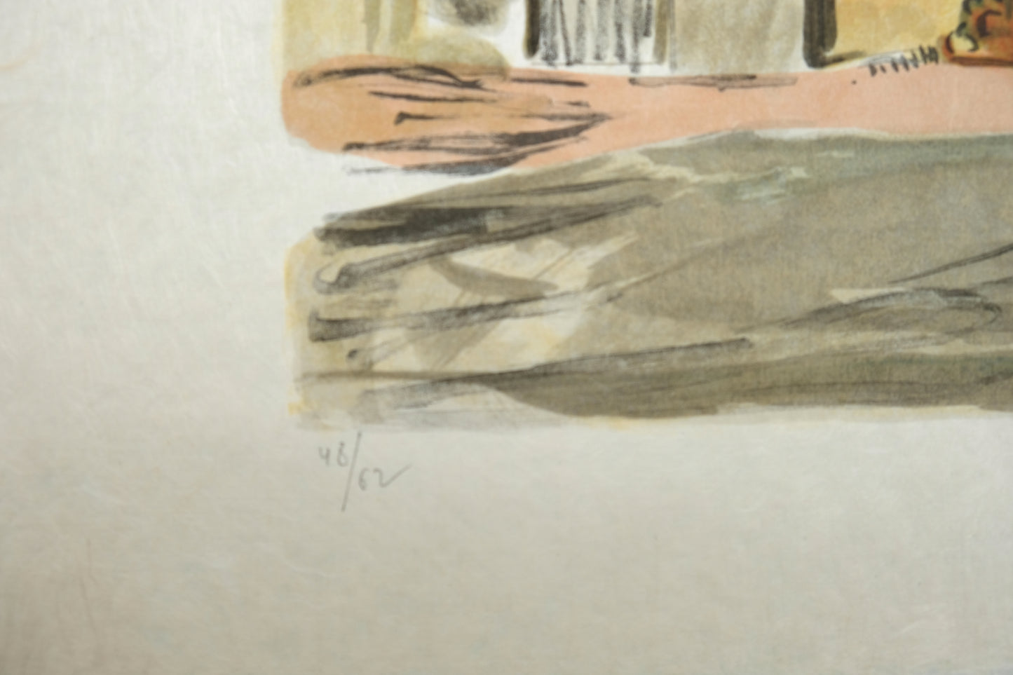 Yves BRAYER : La Vieille Charité - Lithographie originale signée