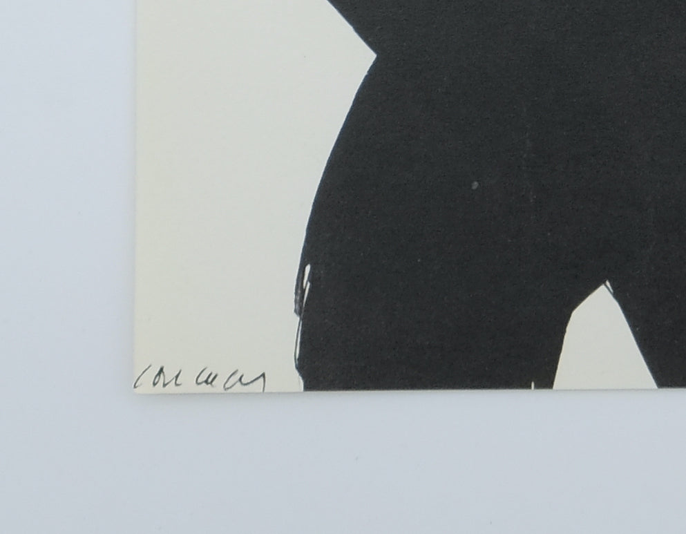 Pierre SOULAGES : Gouache, 1966 - Lithographie