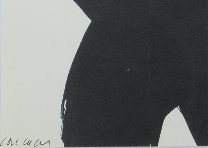 Pierre SOULAGES : Gouache 1966 - Lithographie