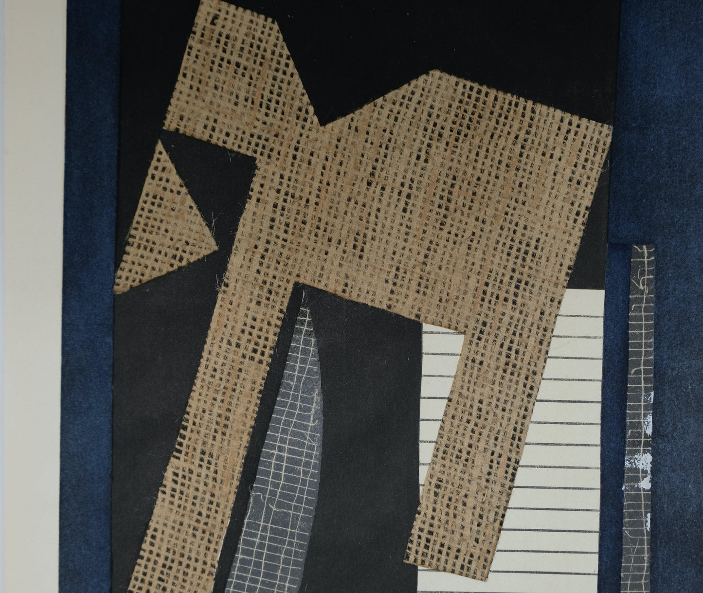 Alberto MAGNELLI : Composition abstraite - Pochoir original signé