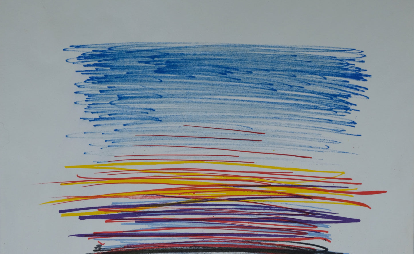 Yaacov AGAM : Composition abstraite - Lithographie originale