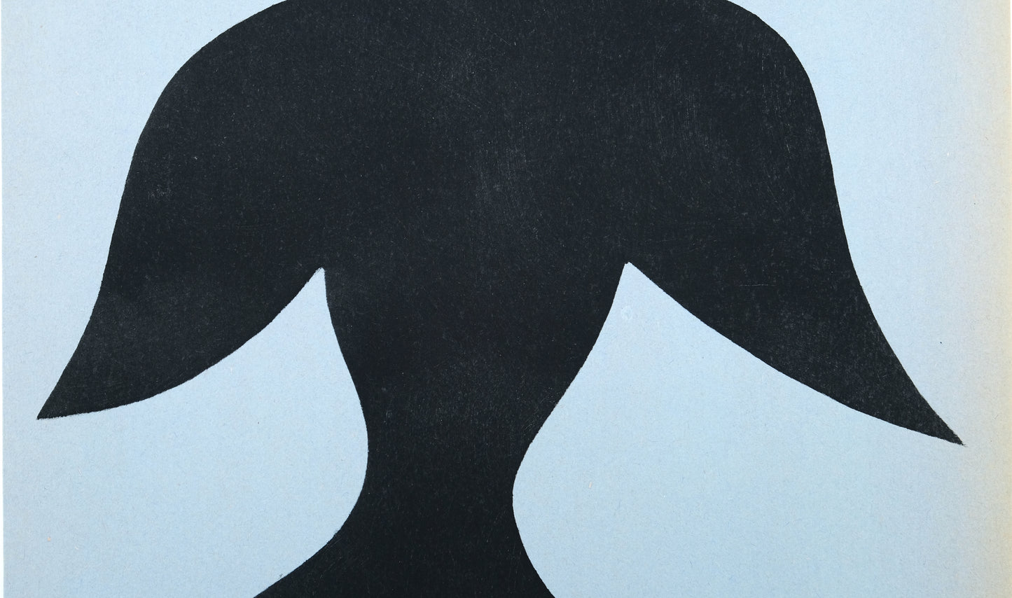 Jean ARP : Homme oiseau - Pochoir