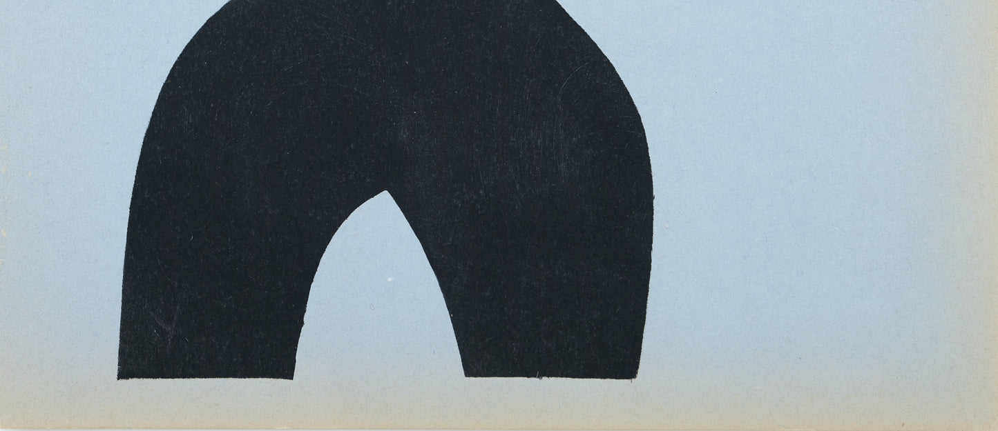 Jean ARP : Homme oiseau - Pochoir
