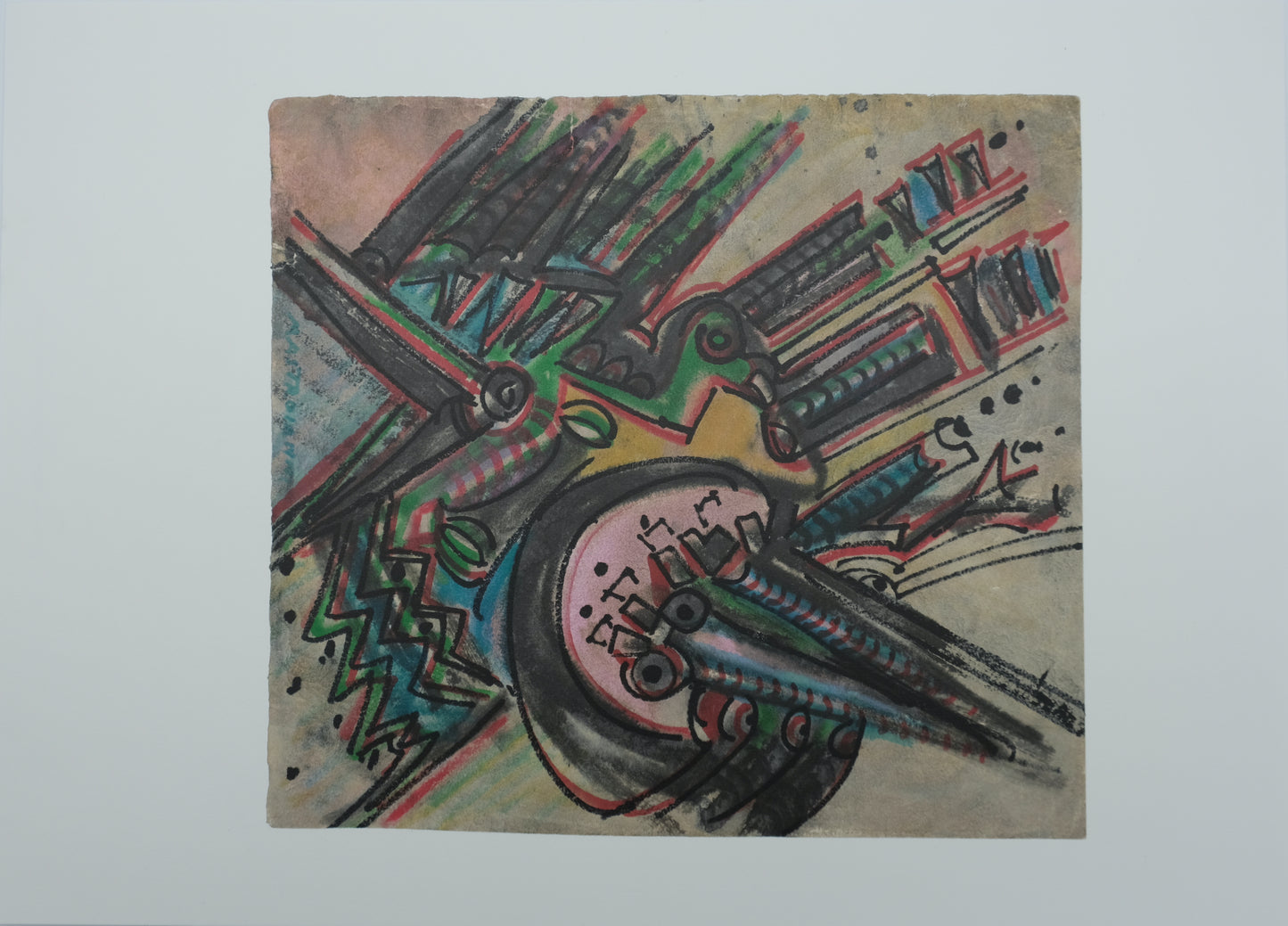 Umberto MASTROIANNI : La nocturne des destins - Lithographie