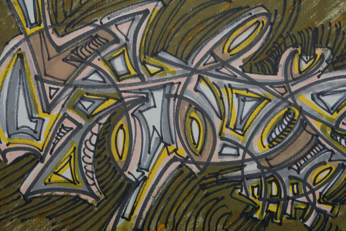 Umberto MASTROIANNI : Verseau - Lithographie signée
