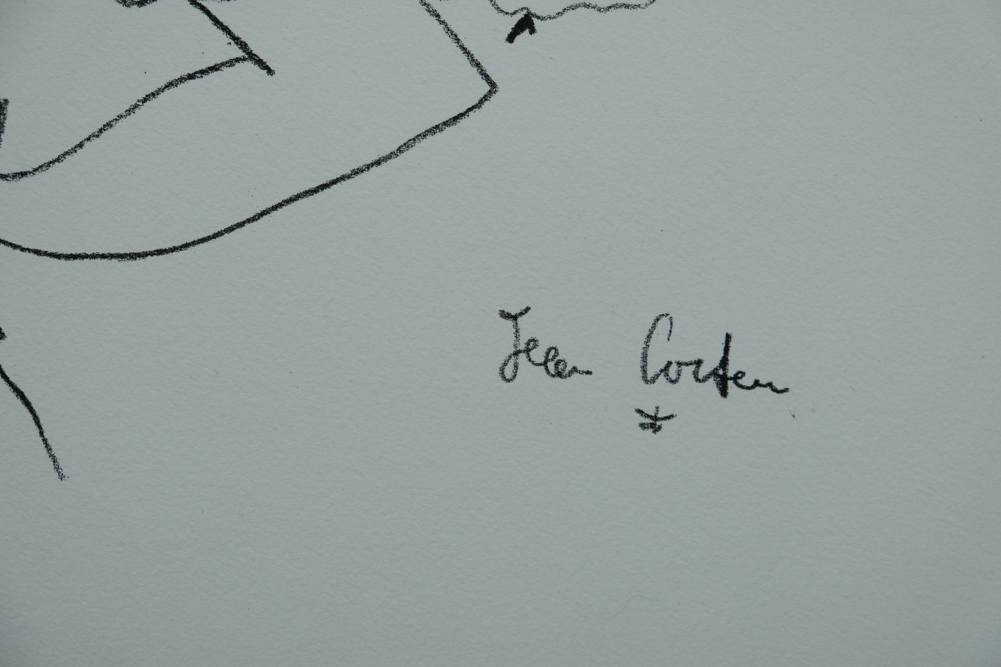 Jean COCTEAU : Carmen - Lithographie signée