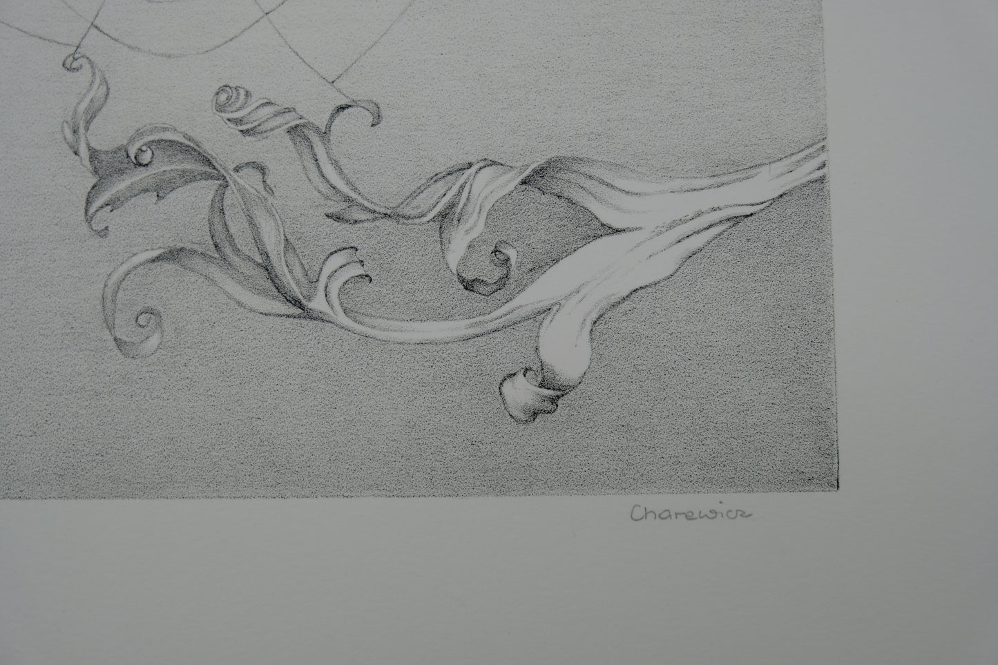 Gochka CHAREWICZ : Toile d'araignée - Lithographie originale signée