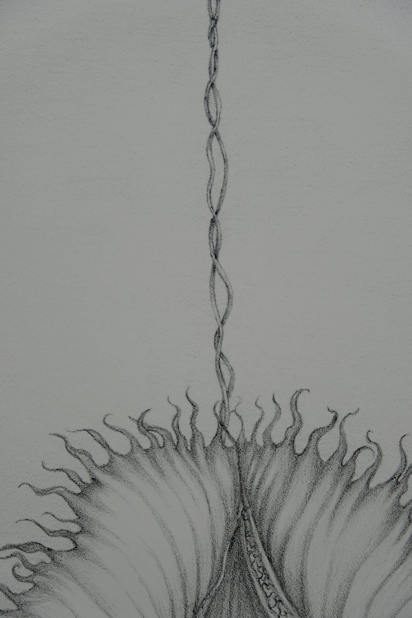 Gochka CHAREWICZ : La fleur éclose- Lithographie originale signée