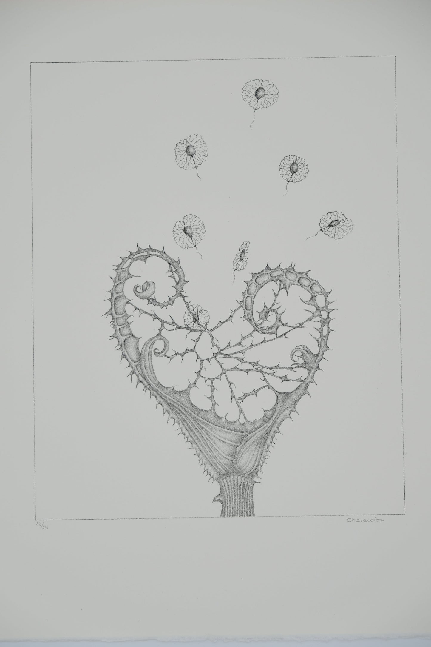 Gochka CHAREWICZ : Naissance - Lithographie originale signée