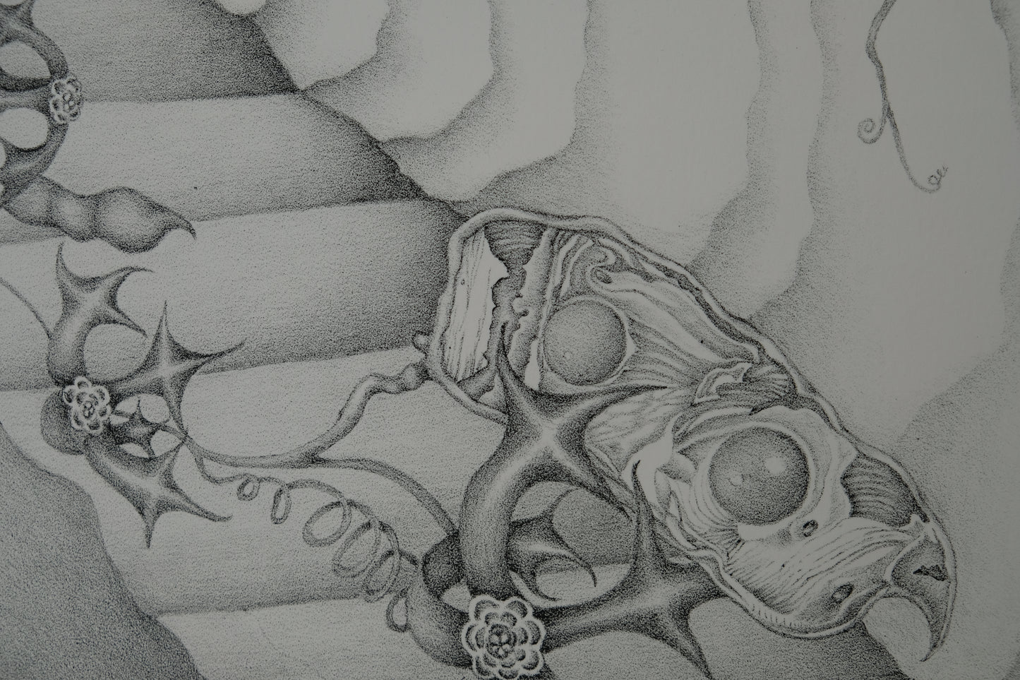 Gochka CHAREWICZ : Le chemin - Lithographie originale signée