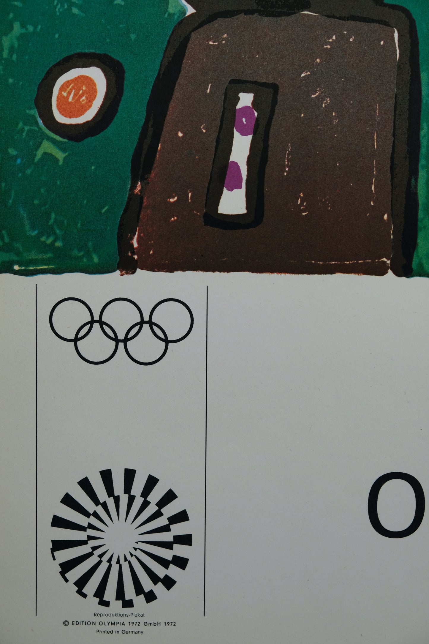 Alan DAVIE : Fête du sport - Lithographie originale signée
