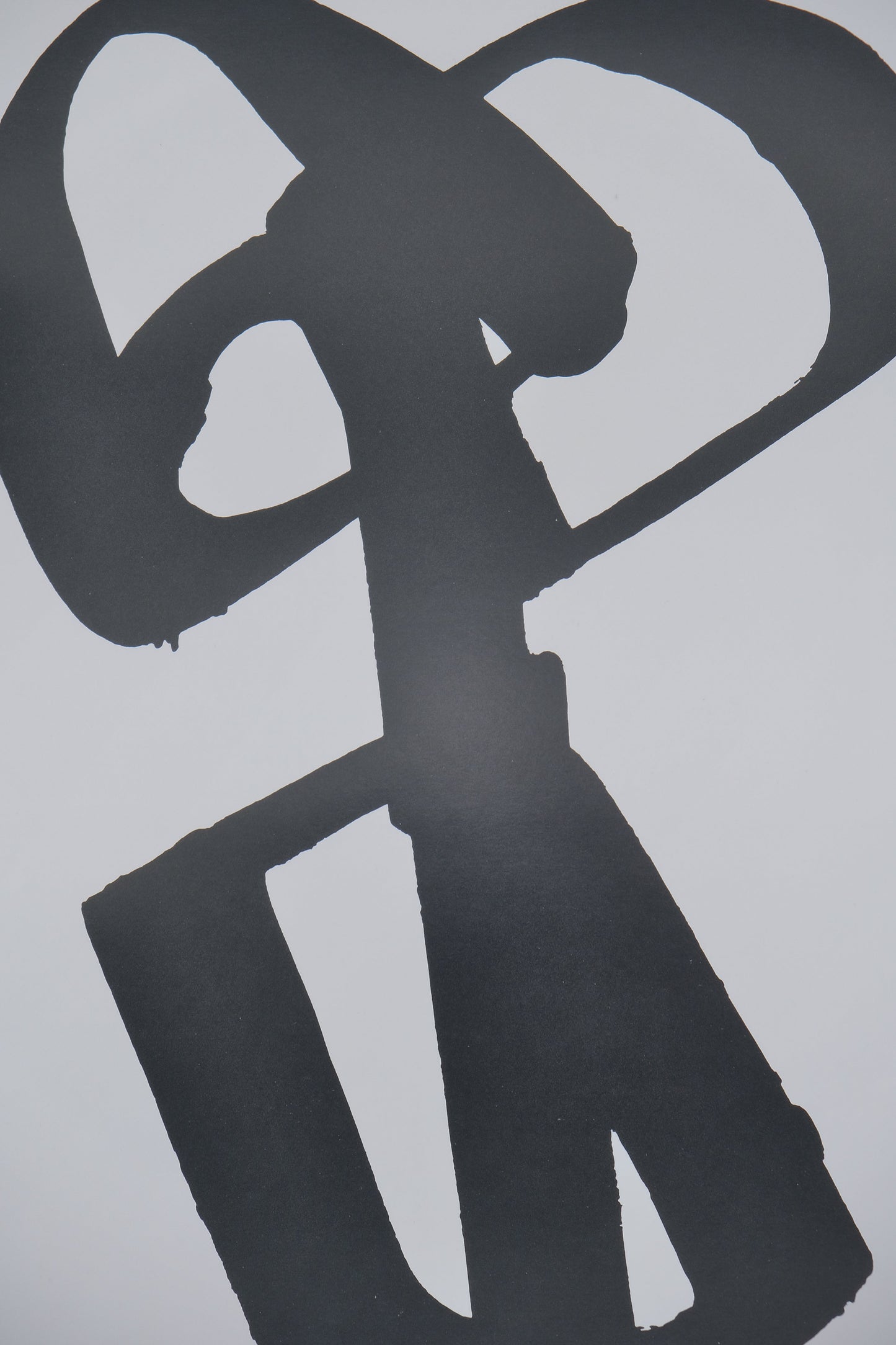 Pierre SOULAGES : Sérigraphie n°1 - Affiche originale signée