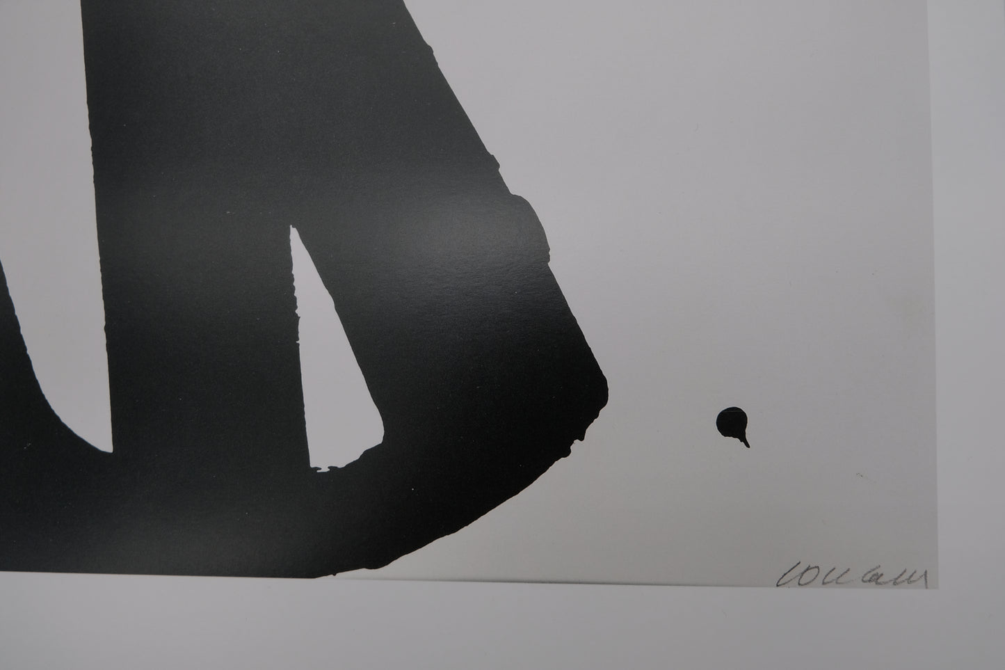 Pierre SOULAGES : Sérigraphie n°1 - Affiche originale signée