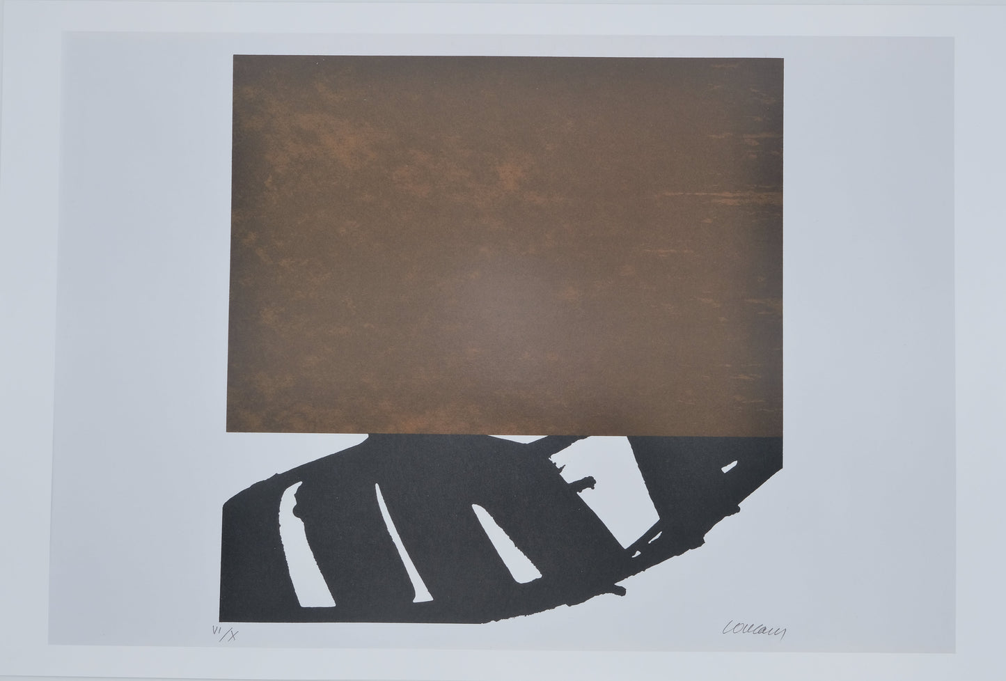 Pierre SOULAGES : Lithographie n°43 - Affiche originale signée