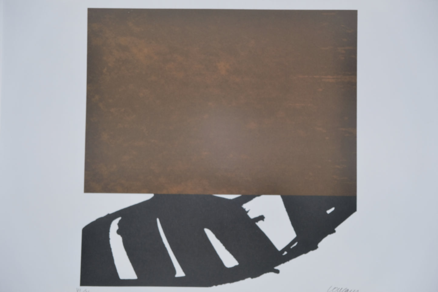 Pierre SOULAGES : Lithographie n°43 - Affiche originale signée