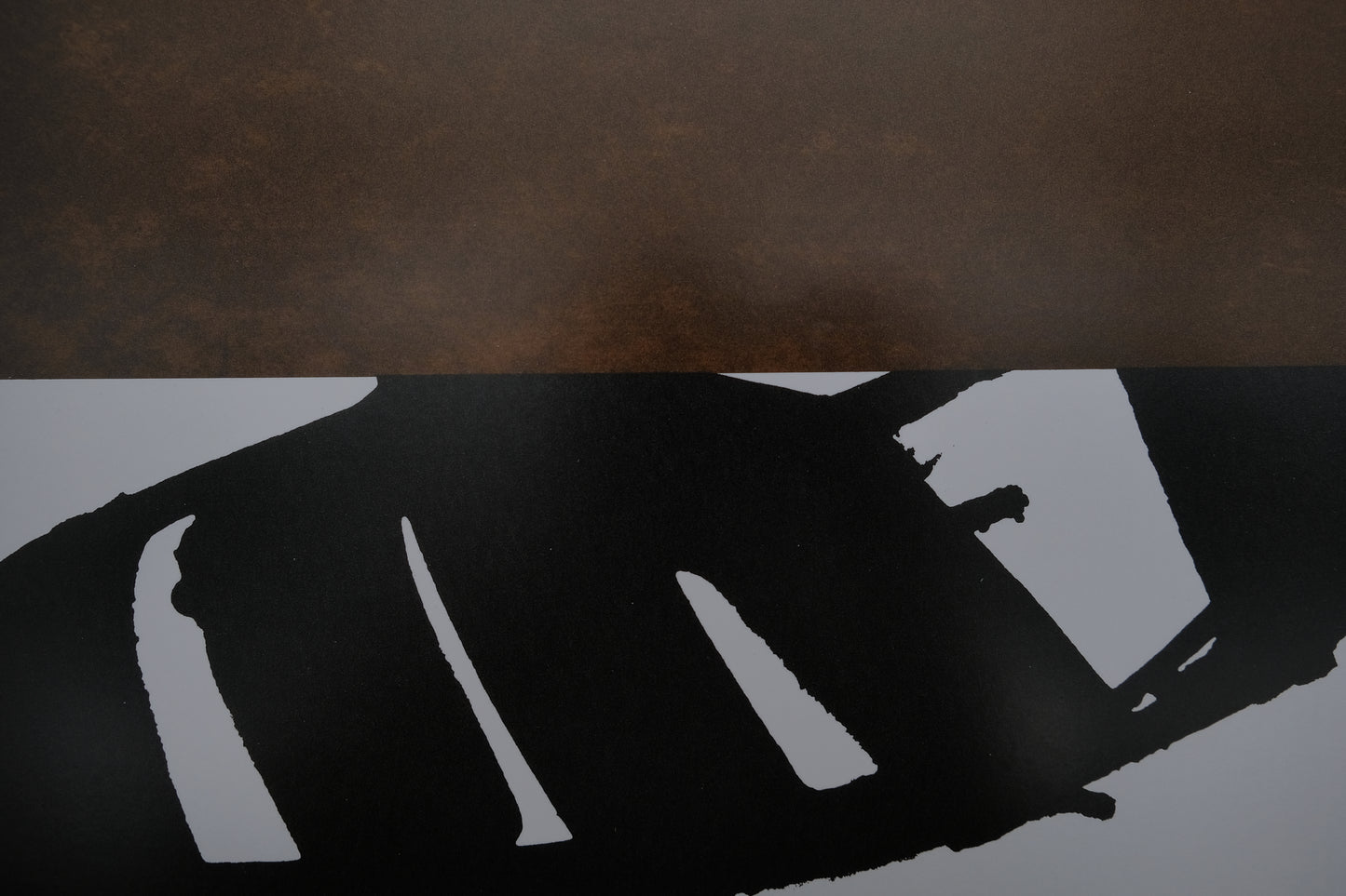 Pierre SOULAGES : Lithographie n°43 - Affiche originale signée