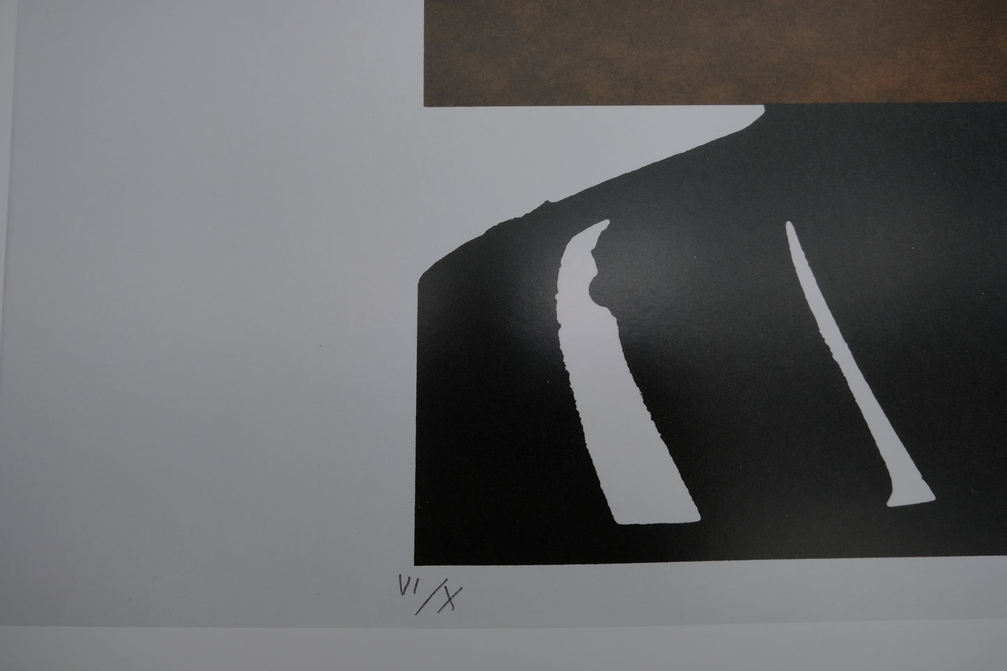Pierre SOULAGES : Lithographie n°43 - Affiche originale signée