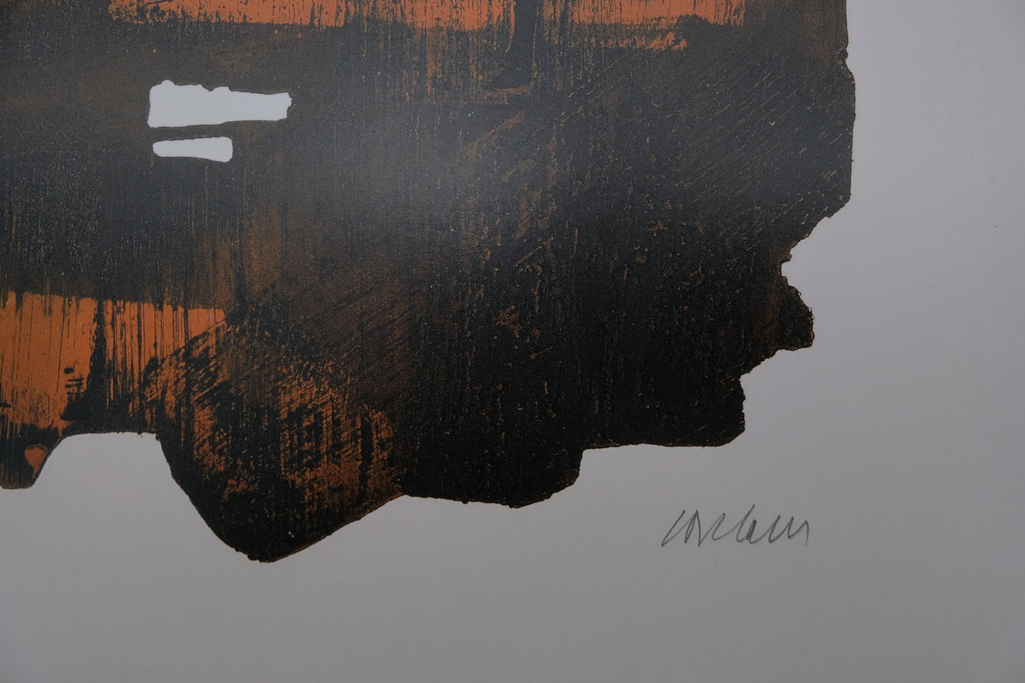 Pierre SOULAGES : Eau-forte XVI - Affiche originale signée