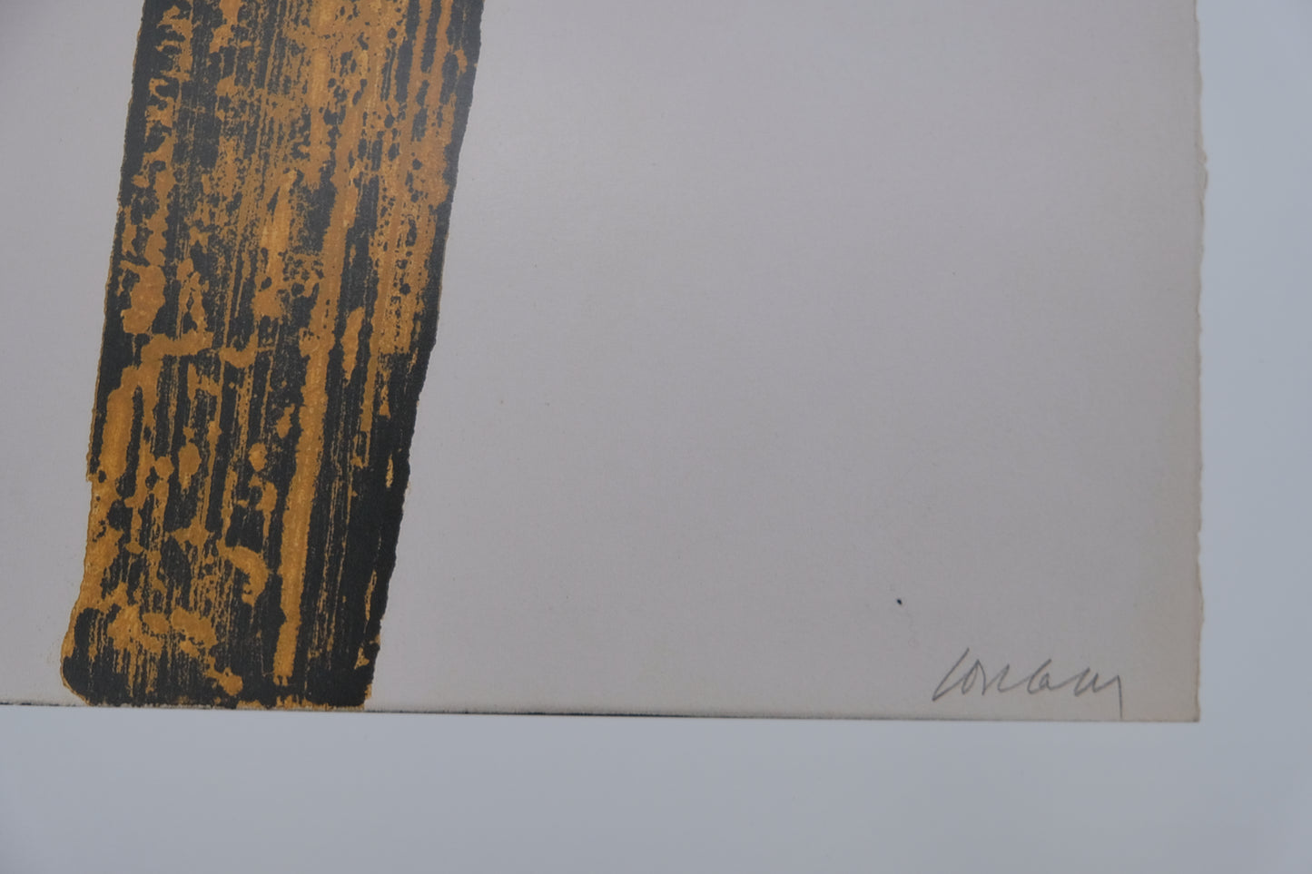 Pierre SOULAGES : Eau-forte XVIII - Affiche originale signée