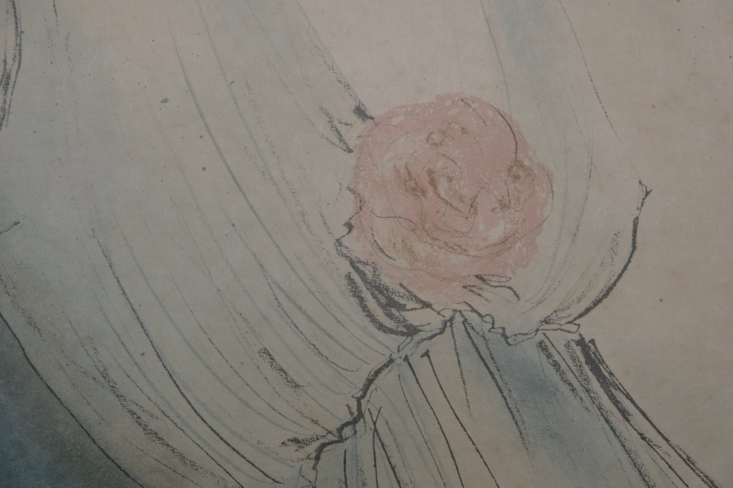 Bernard CHAROY : Aurélie - Lithographie originale signée et dédicacée
