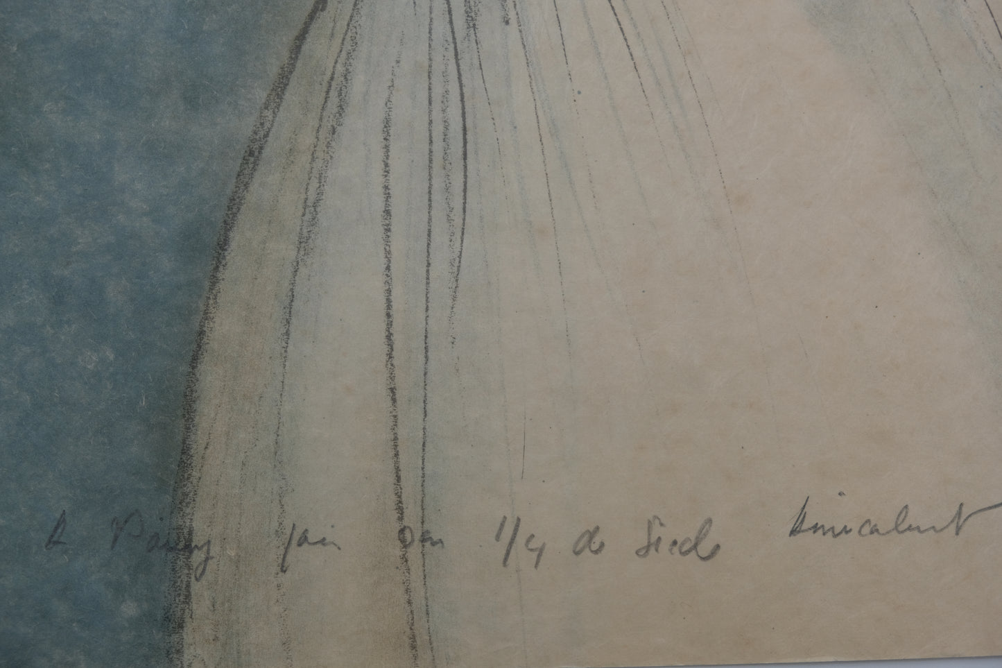 Bernard CHAROY : Aurélie - Lithographie originale signée et dédicacée