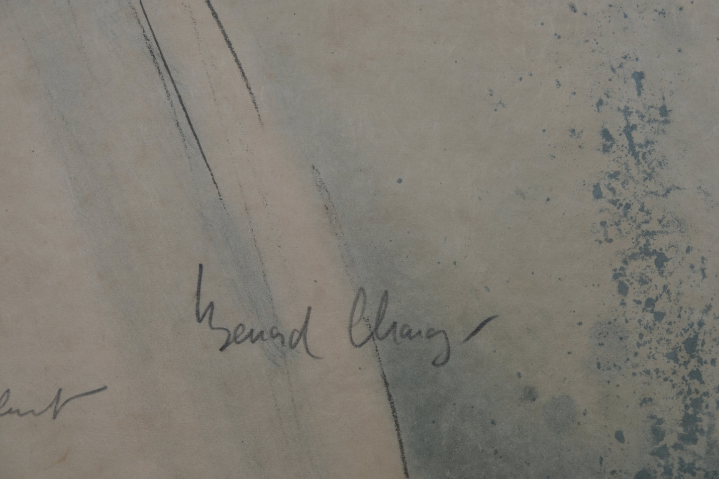 Bernard CHAROY : Aurélie - Lithographie originale signée et dédicacée