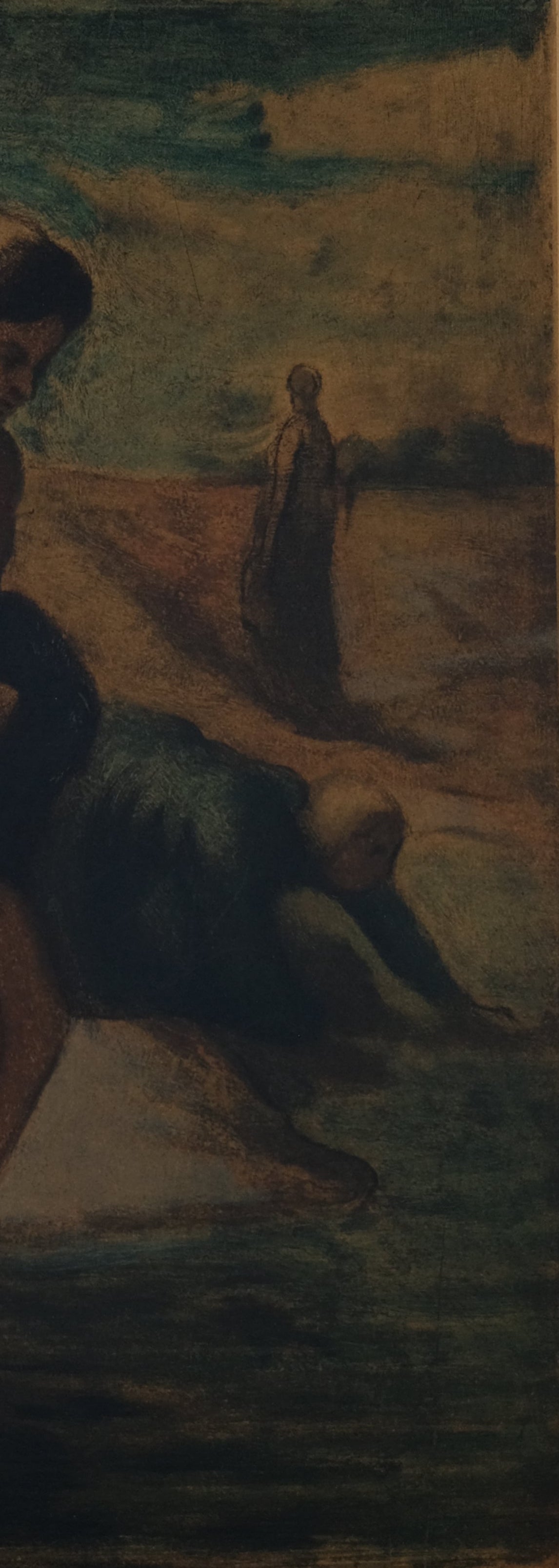 Honoré DAUMIER : Au bord de l'eau - Lithographie signée