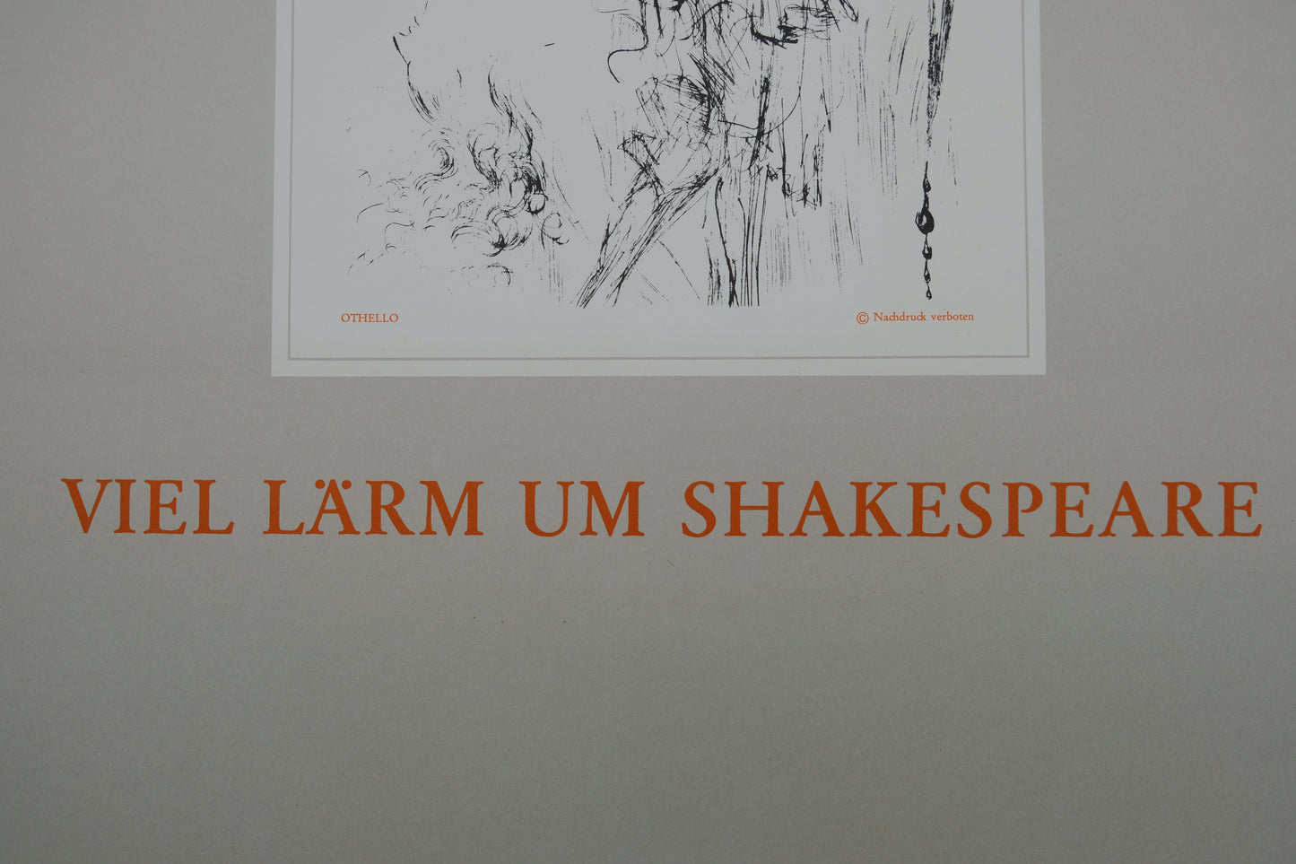Salvador DALI : Othello - Lithographie originale