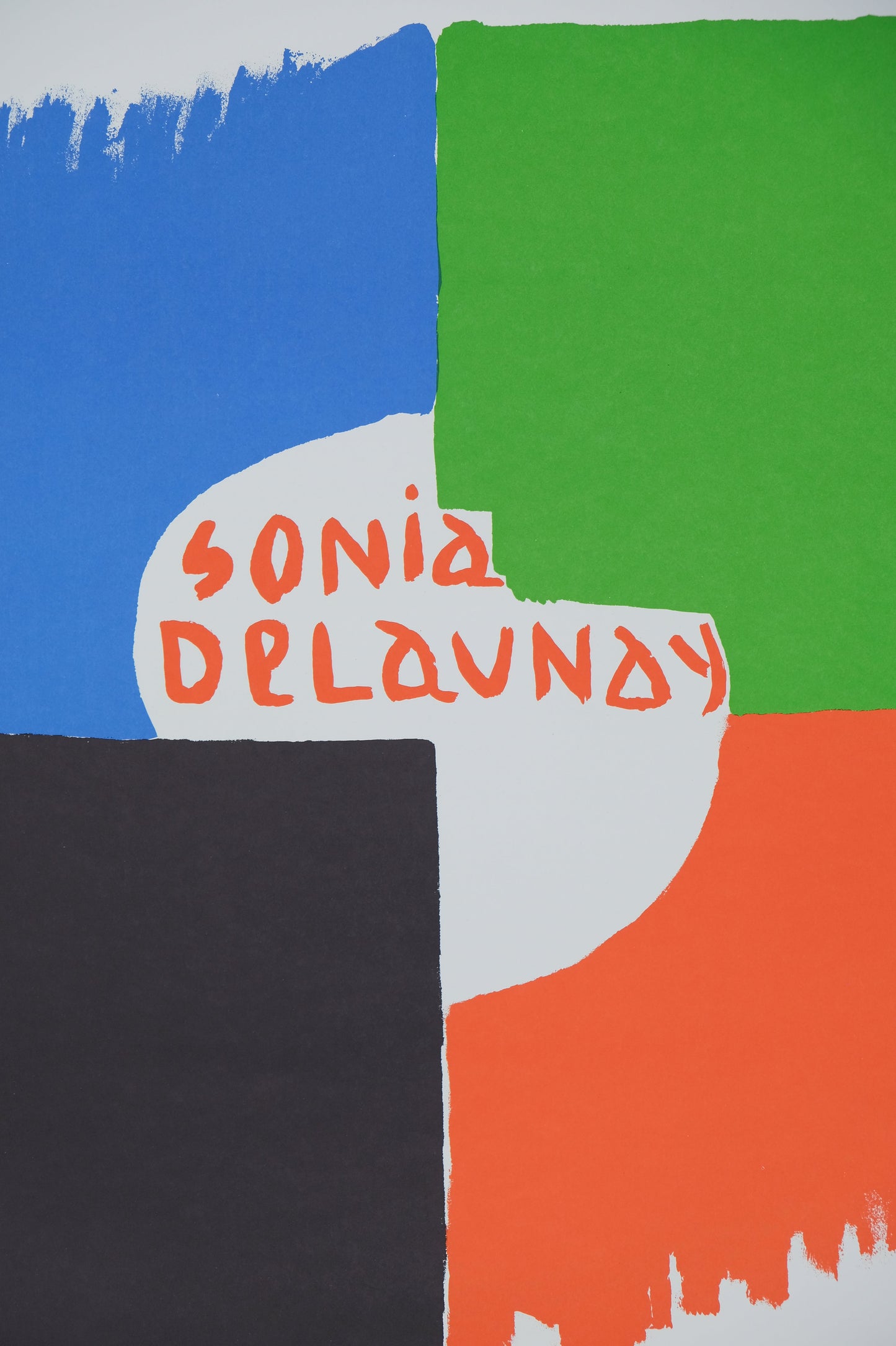 Sonia DELAUNAY : Hommage à Sonia Delaunay - Lithographie originale signée