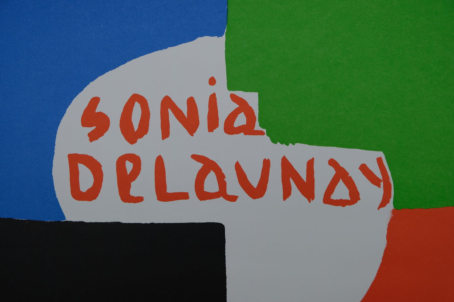 Sonia DELAUNAY : Hommage à Sonia Delaunay - Lithographie originale signée