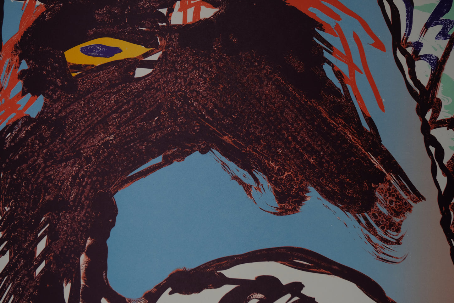 Pierre ALECHINSKY : Expo 1977 - Lithographie originale