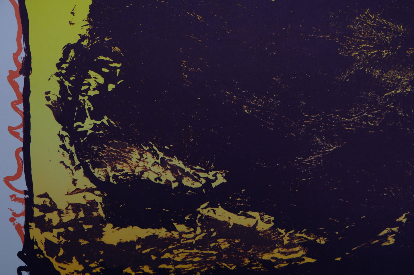 Pierre ALECHINSKY : Exposition 1981 - Lithographie originale