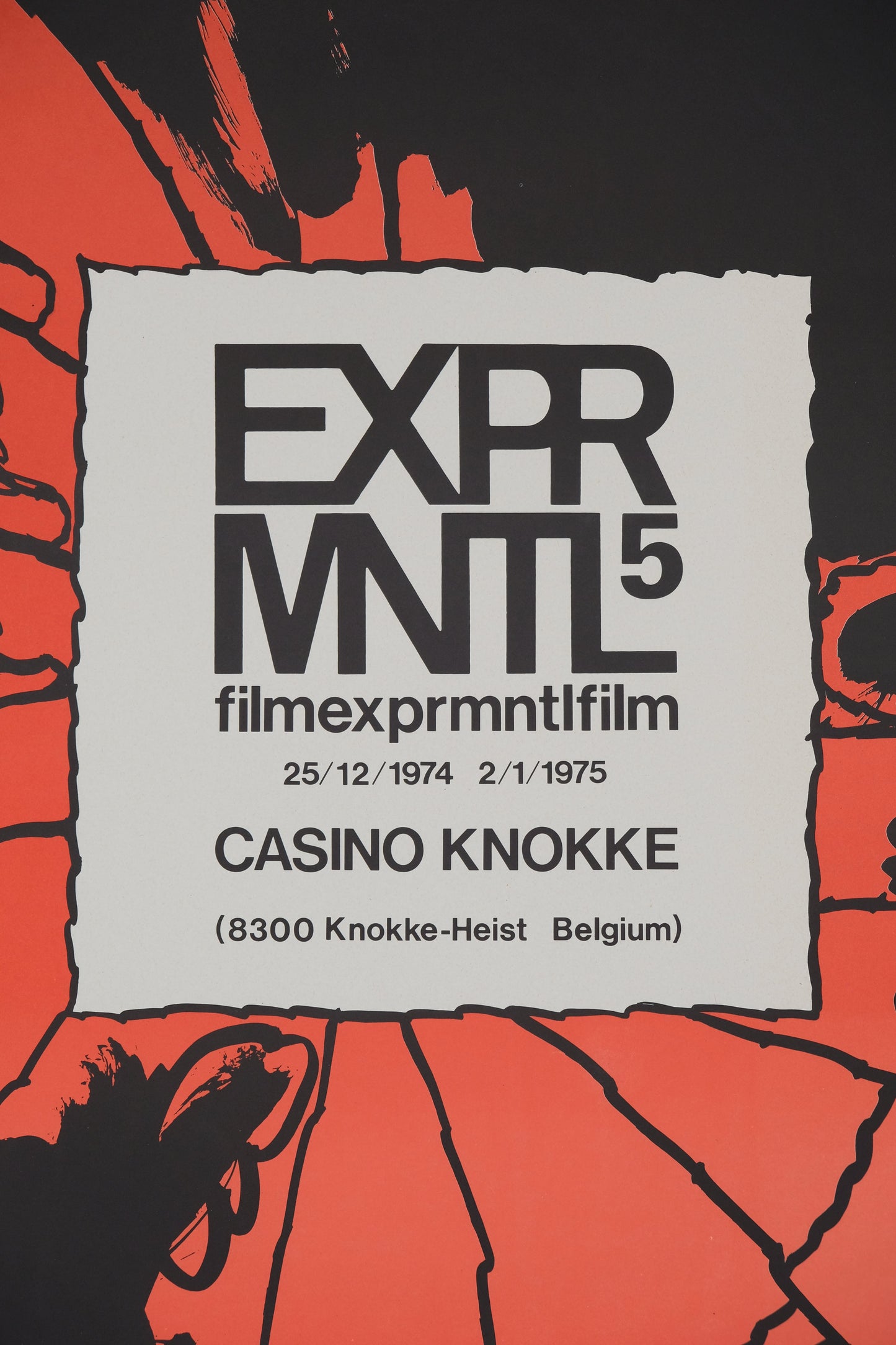 Pierre ALECHINSKY : Exprmntl 5 - Lithographie originale signée