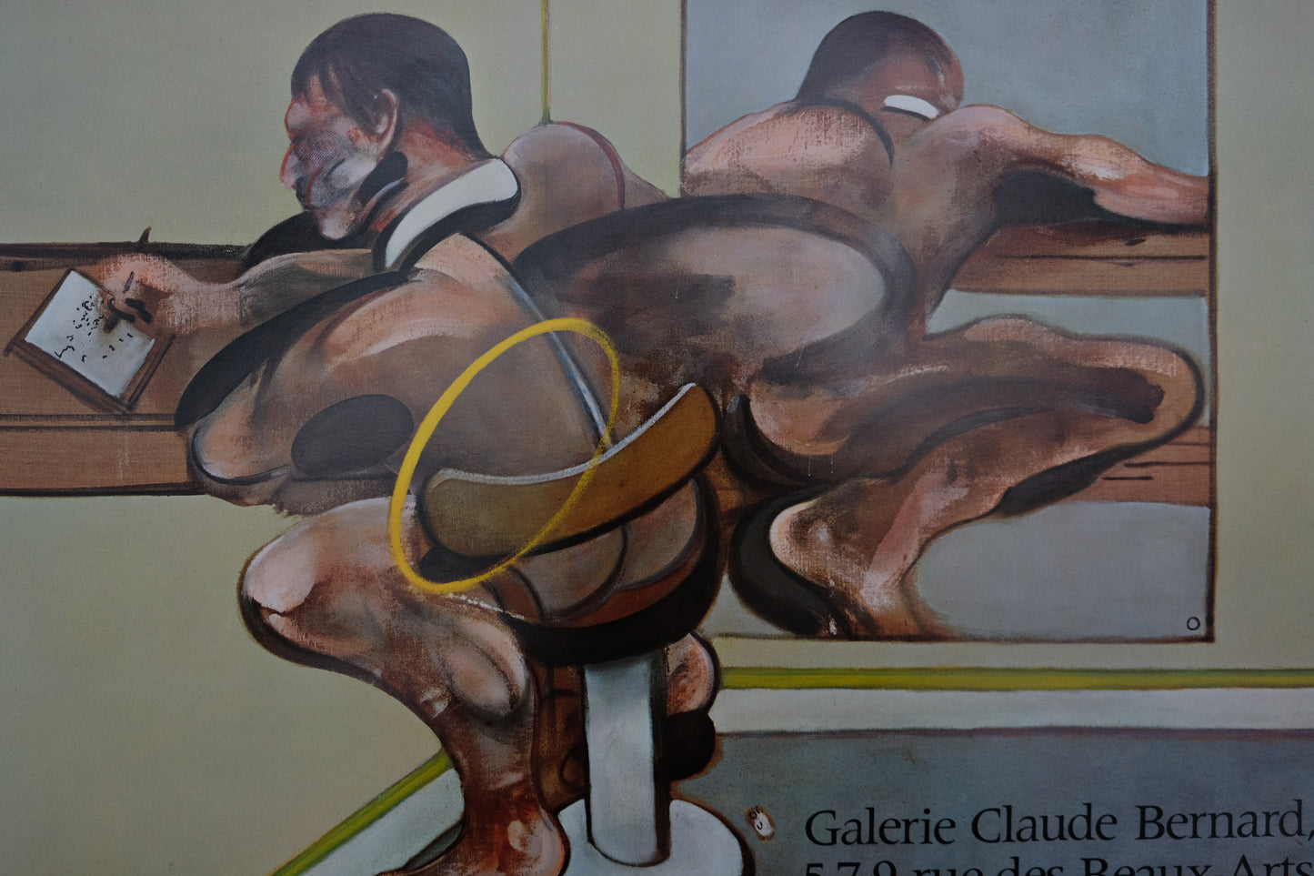 Francis BACON : Expo 1977 - Affiche originale en couleurs