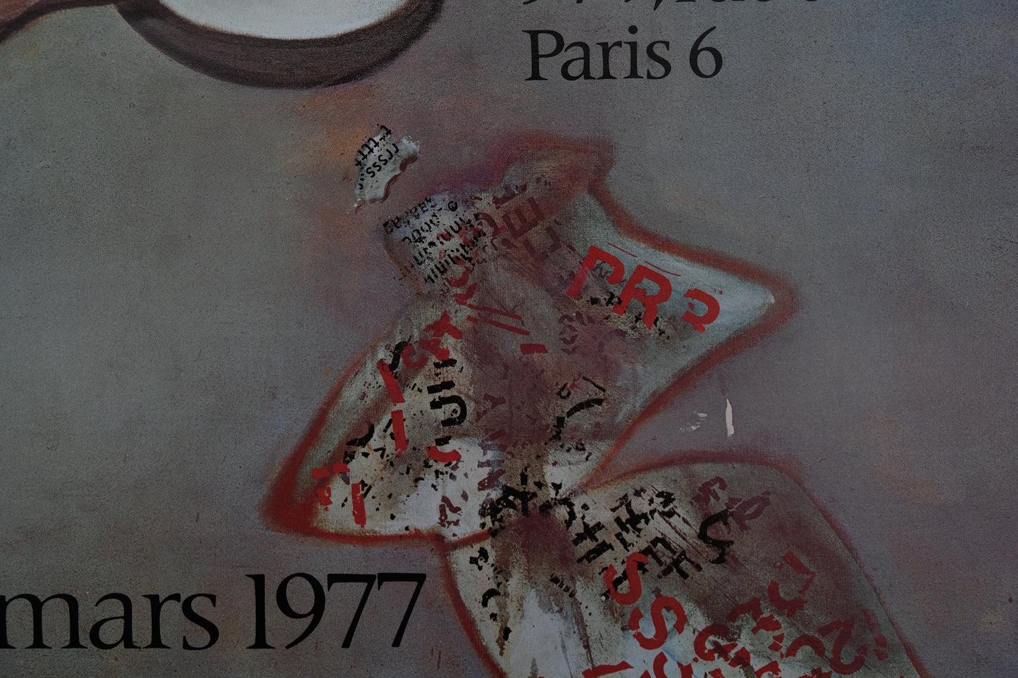Francis BACON : Expo 1977 - Affiche originale en couleurs