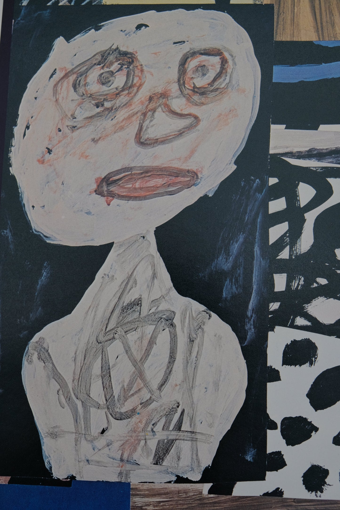 Jean DUBUFFET : Expo 1978 - Affiche originale en couleurs
