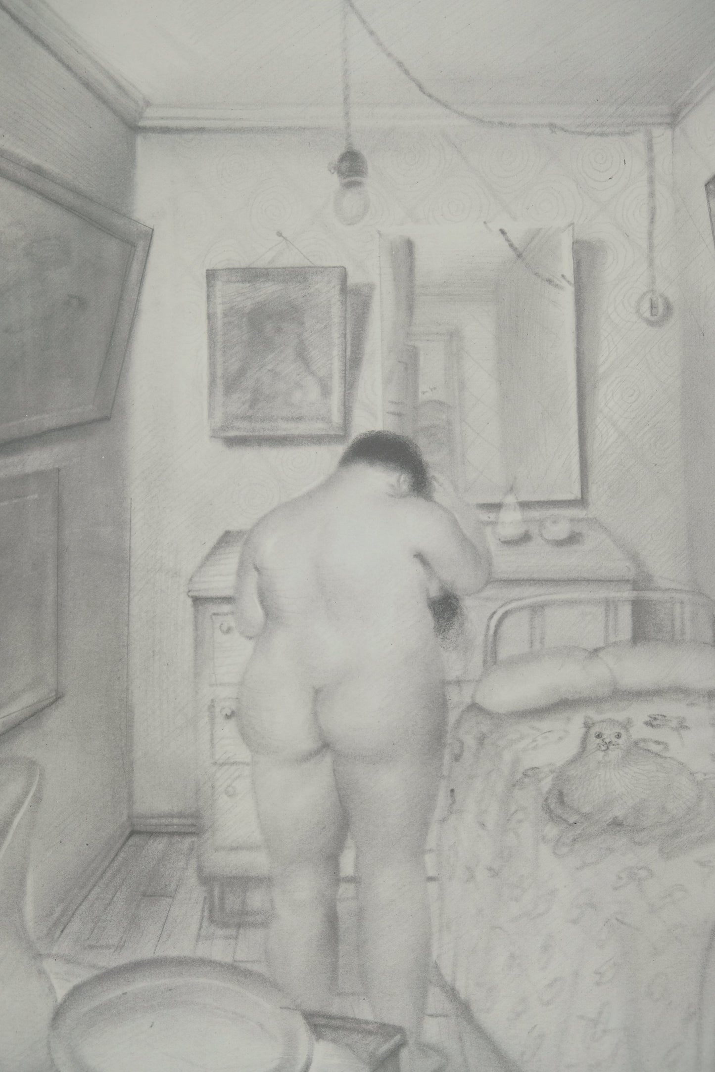 Fernando BOTERO : La toilette - Affiche originale signée