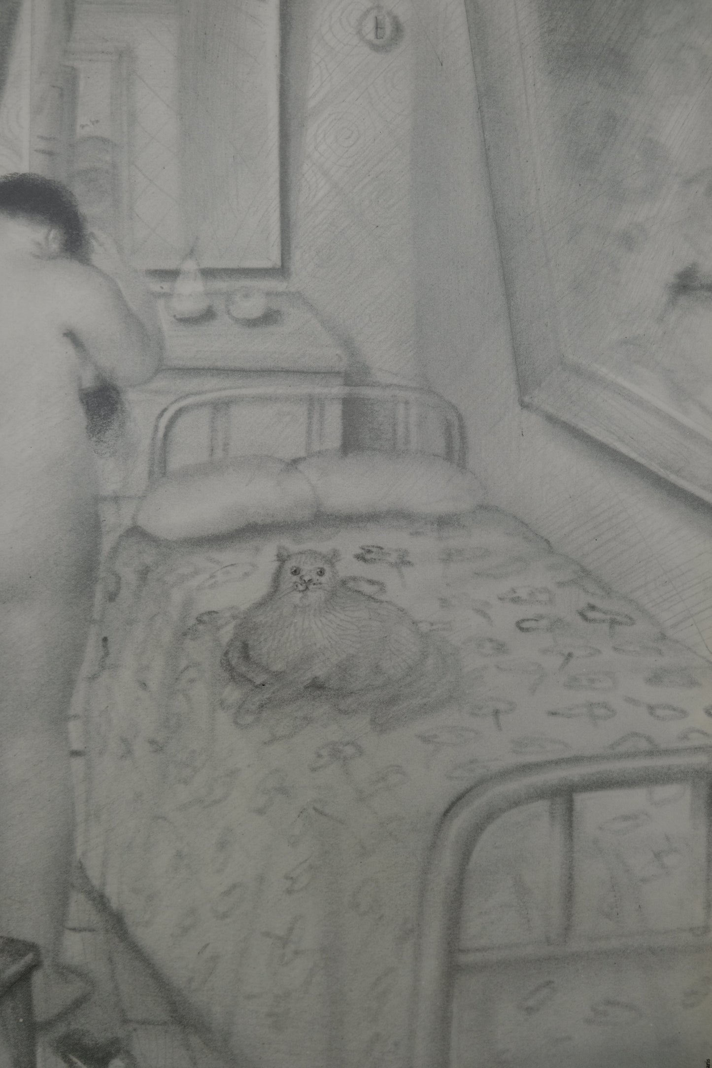 Fernando BOTERO : La toilette - Affiche originale signée