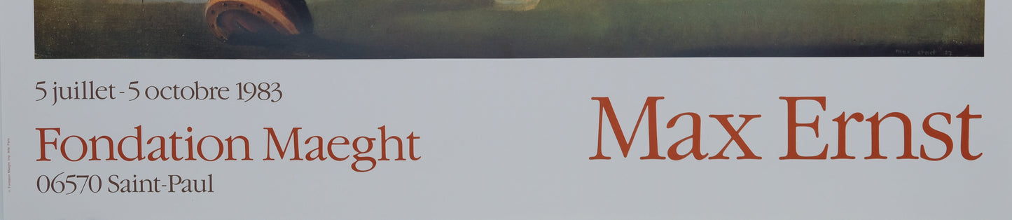 Max ERNST : L'ange du foyer - Affiche originale