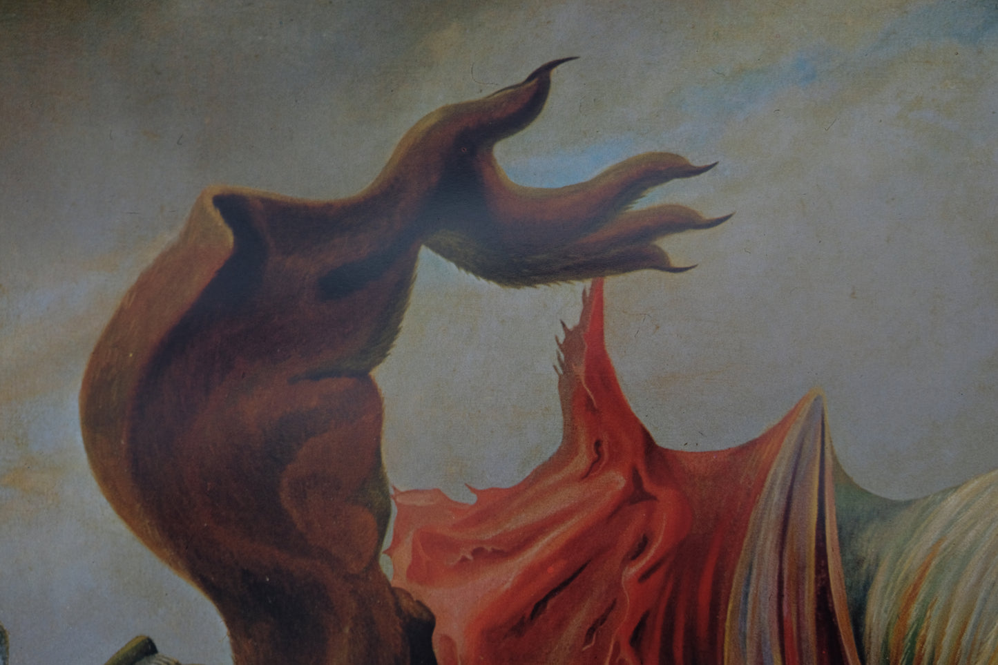 Max ERNST : L'ange du foyer - Affiche originale