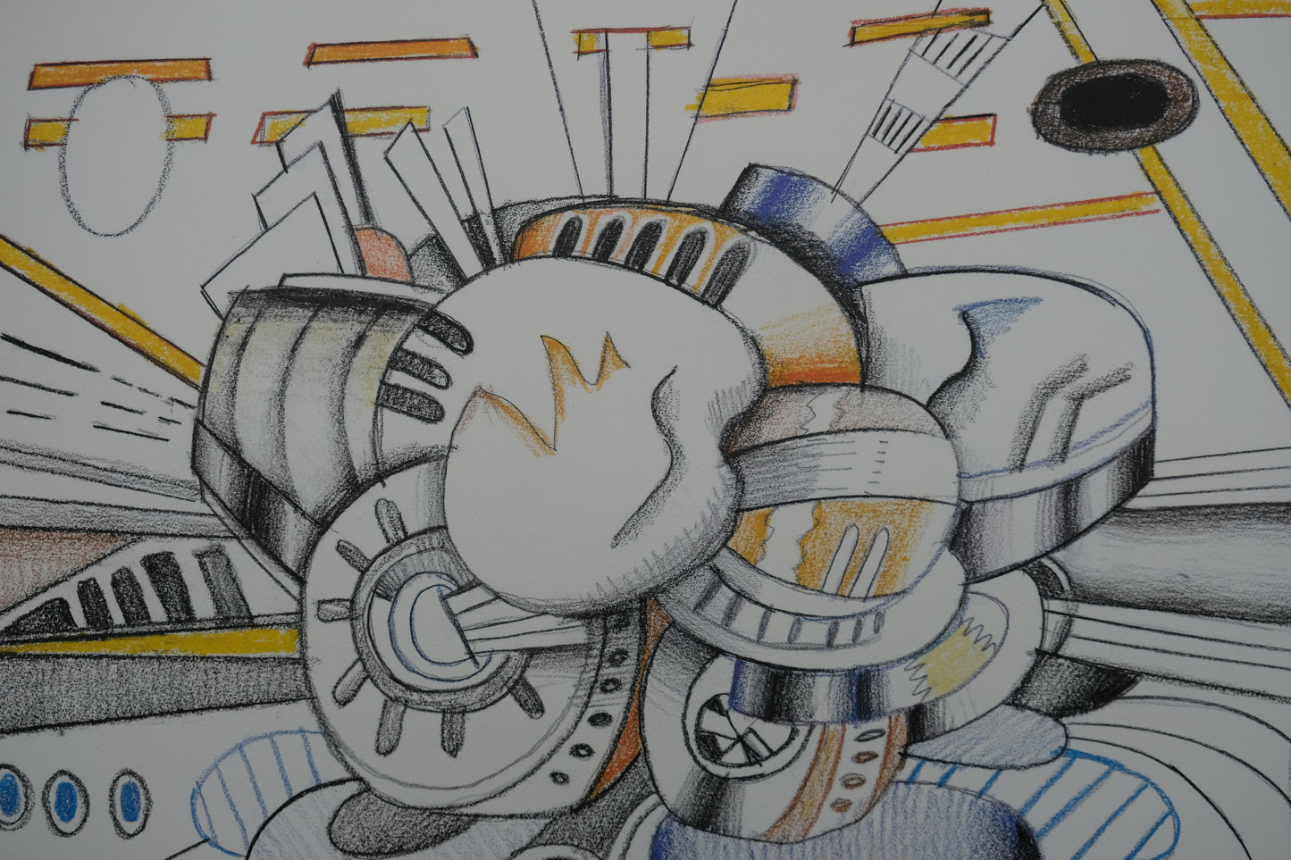 Saul STEINBERG : Union Square - Affiche originale