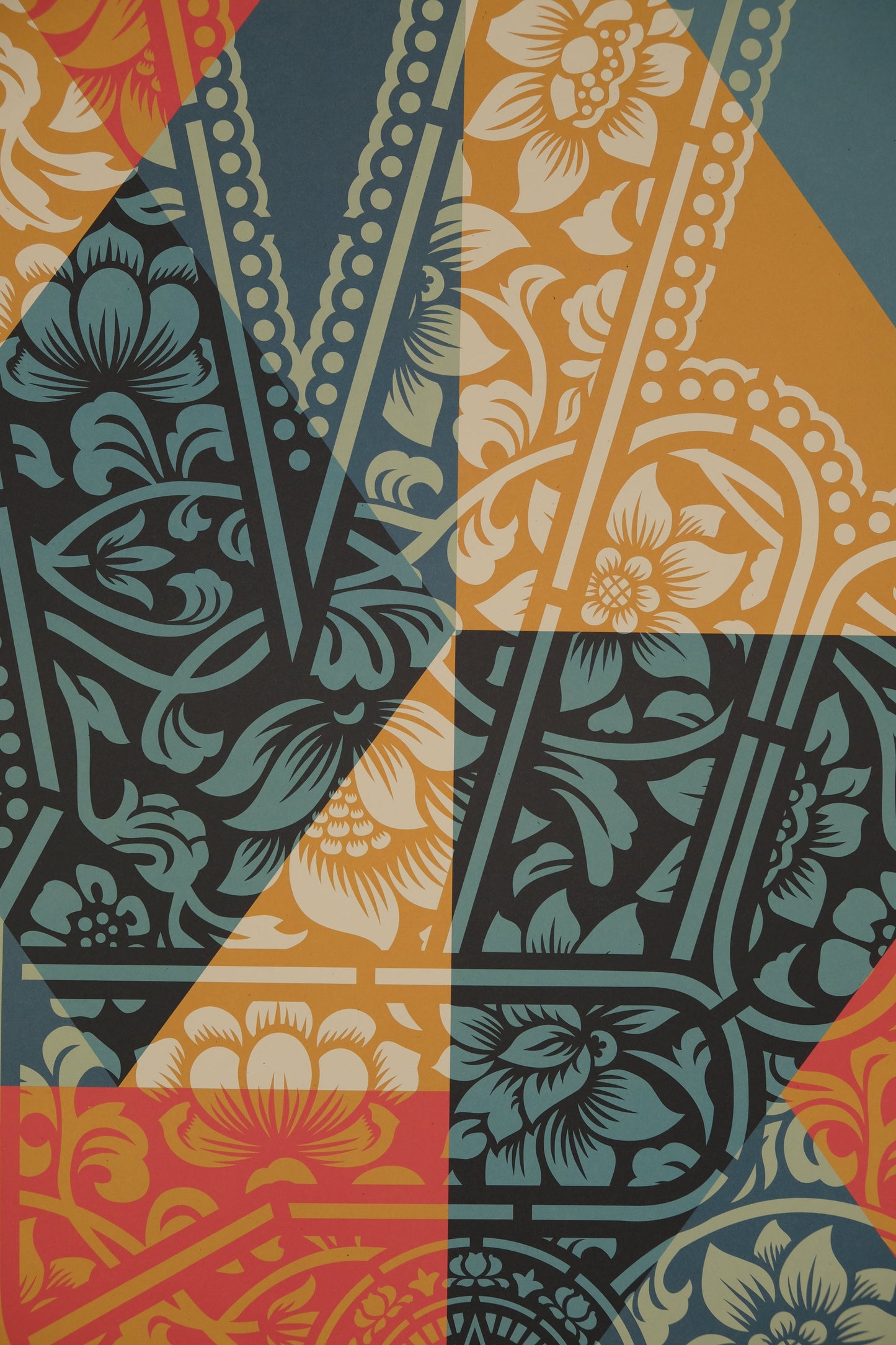 Shepard FAIREY (OBEY) : Fingers Peace - Lithographie originale signée