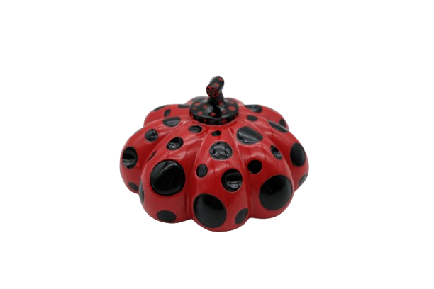 Yayoi KUSAMA : Red Pumpkin - Sculpture originale