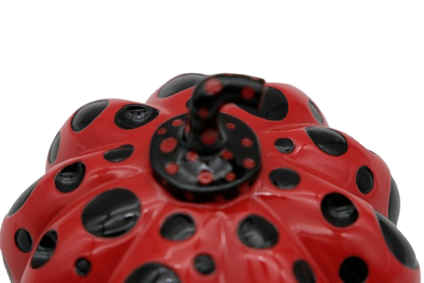 Yayoi KUSAMA : Red Pumpkin - Sculpture originale