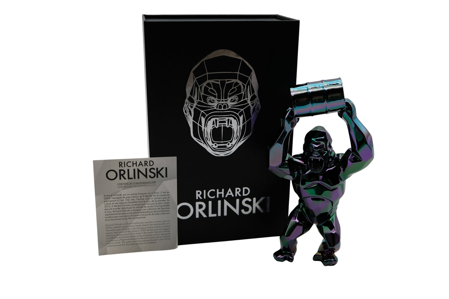 Richard ORLINSKI : Kong Oil Spirit (Shade edition) - Sculpture originale