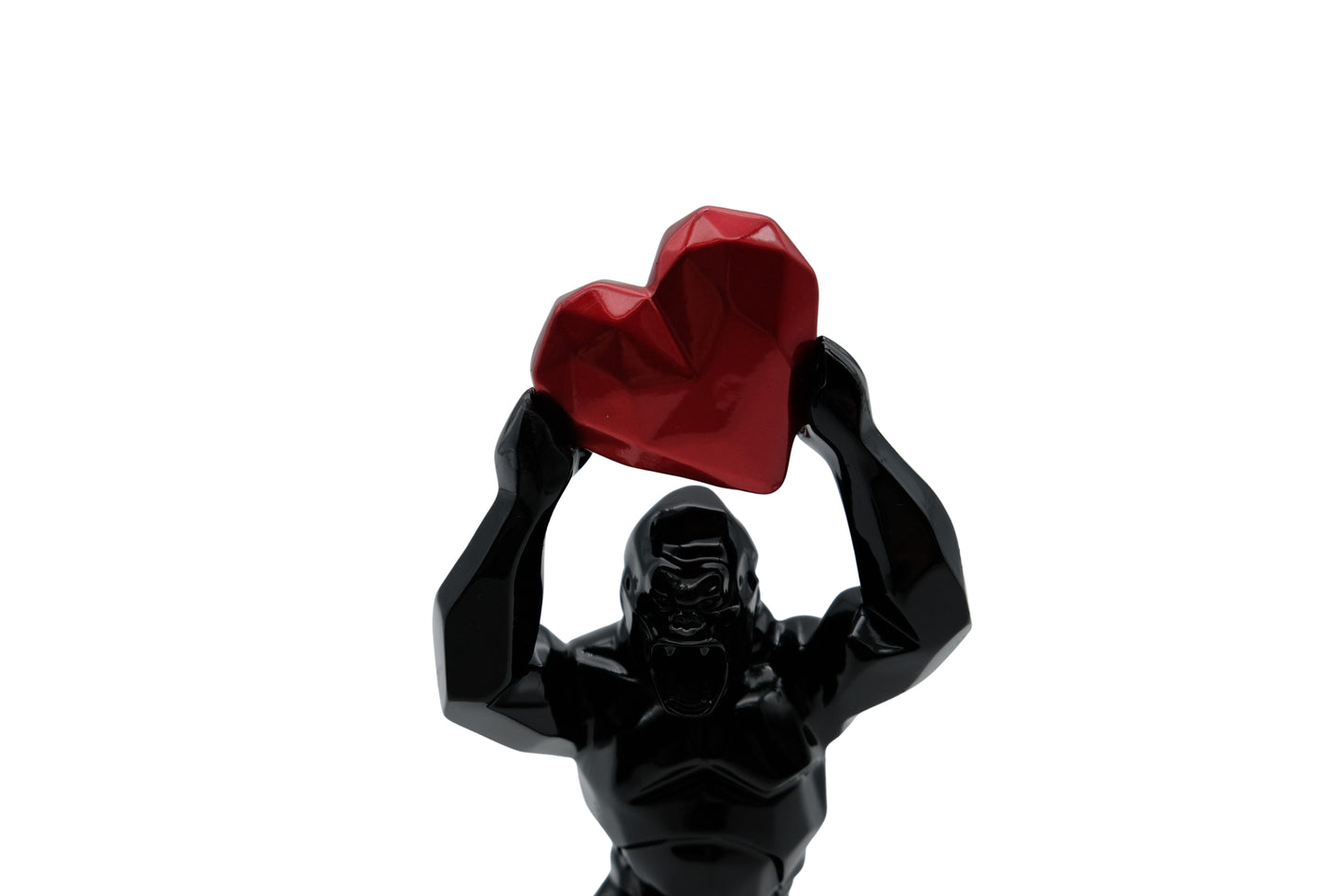 Richard ORLINSKI : Wild Kong Love (Black and Red edition) - Sculpture originale